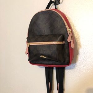 Mini coach backpack